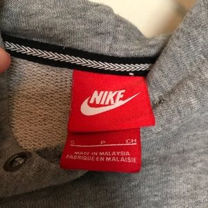 Grey Nike hoodie